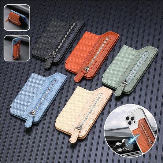Porte-cartes adhésif multifonctionnel pour portefeuille de téléphone
