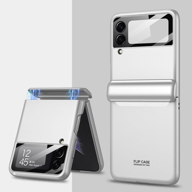 Coque magnétique tout compris luxueuse pour Samsung Galaxy Z Flip 3