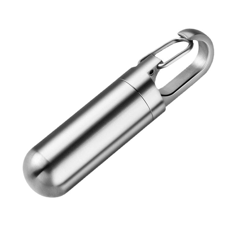 Pilulier en acier inoxydable
