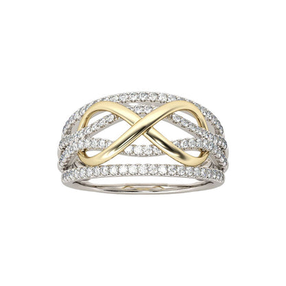 Bague mère et fille pour toujours liées ensemble