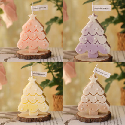 Bougies parfumées sapin de Noël