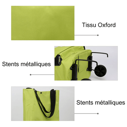 Panier d'Achat Pliable Portable