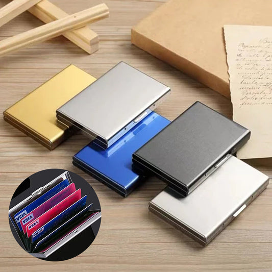 Porte-cartes ultra-fin avec protection contre le vol et la démagnétisation