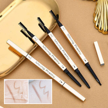 Crayon à sourcils double extrémité