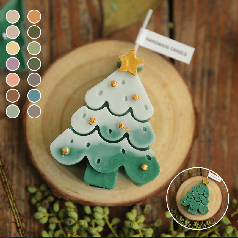 Bougies parfumées sapin de Noël
