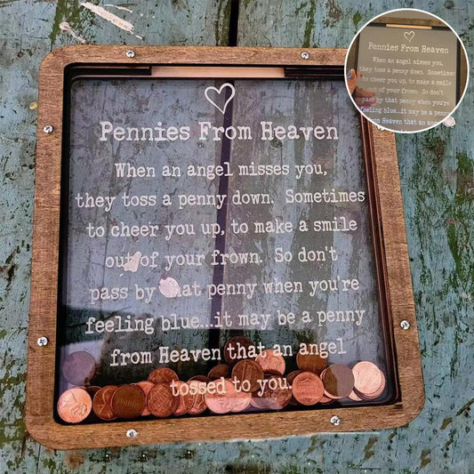 Tirelire Paradisiaque en Bois