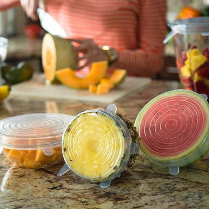 🔥6-Pieces Couvercles De Bol Silicone