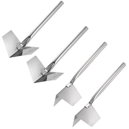 Grattoir mural en acier inoxydable(4pcs)