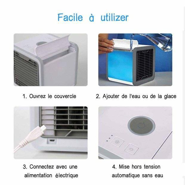 Mini Climatiseur Mobile Portable USB
