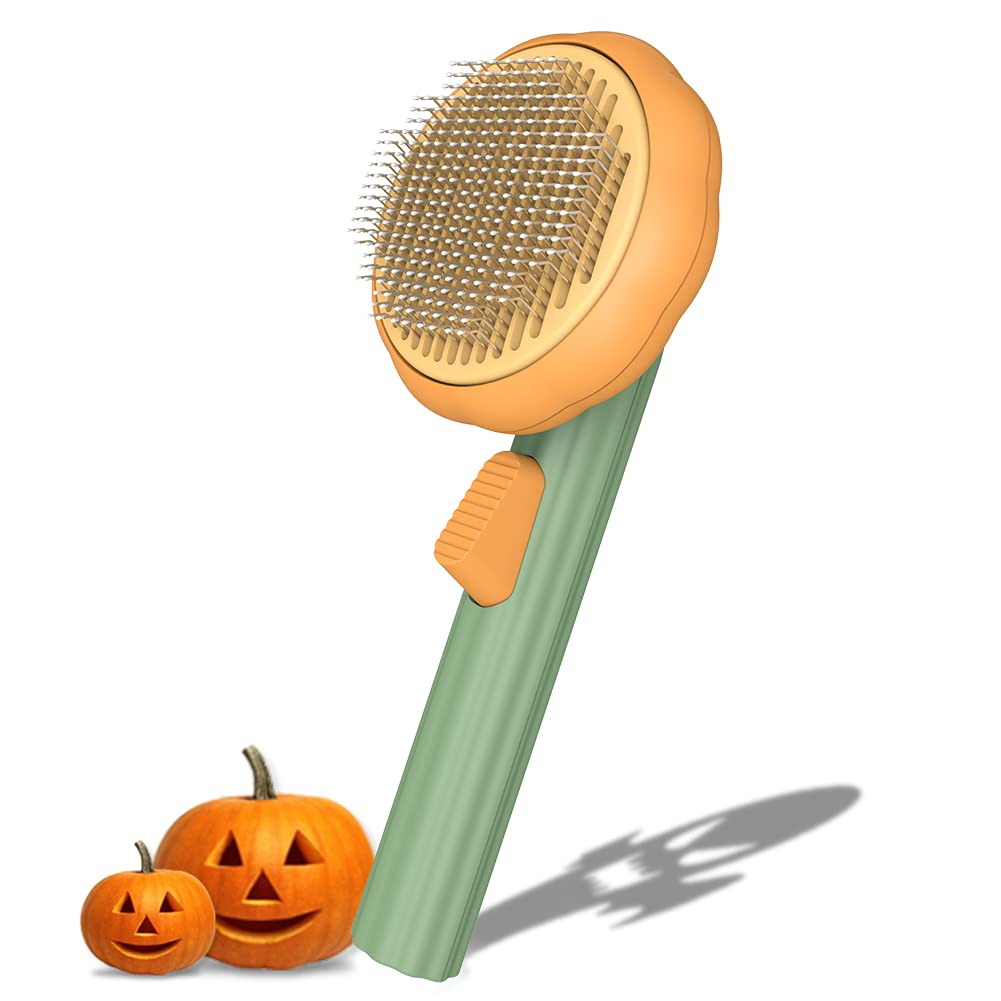 💖 Brosse à Peigner Citrouille pour Animaux de Compagnie