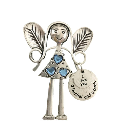 🪽Crazy Beautiful Friends Forever – Décoration d'ange, cadeau de Noël.