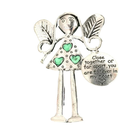 🪽Crazy Beautiful Friends Forever – Décoration d'ange, cadeau de Noël.
